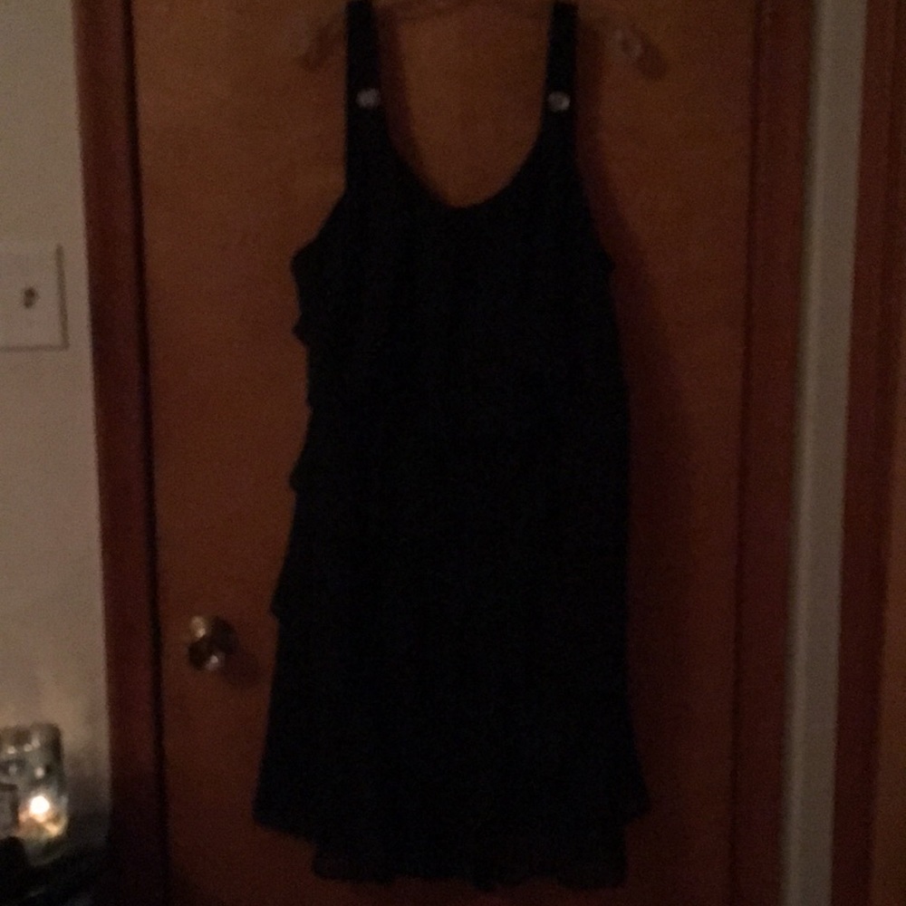 Black semi-formal dress